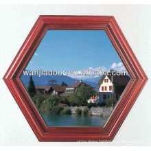 fixed upvc shaped shutter window with high quality